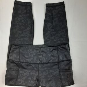 YOGALICIOUS BK Floral Full Length Legging Pockets